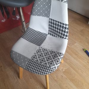 Chaise suédoise tissu