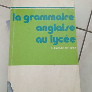 Grammaire anglaise 