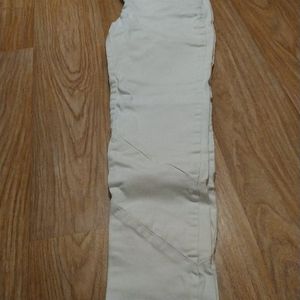 Pantalon blanc slim 38