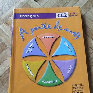 Livre scolaire Français CE2