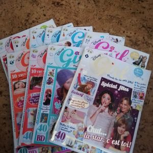 8 magazines girl 10-14 ans