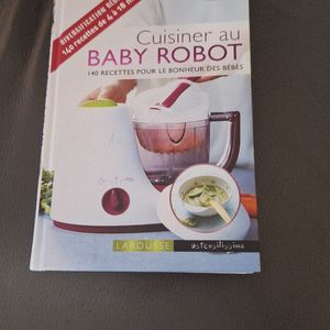 Livre recette pour petit pots bébé 