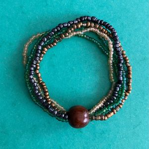 Bracelet perles multi-rang 