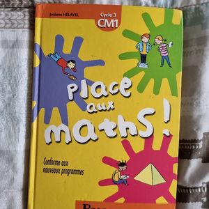 Livre scolaire Math CM1
