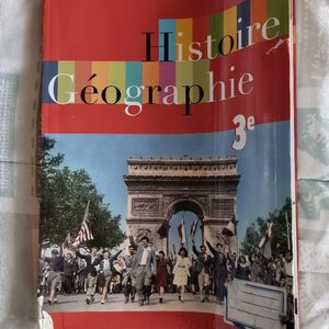 Livre scolaire Histoire Géographie 3eme
