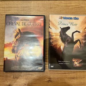 2 DVD Prince Noir et Cheval de Guerre 