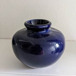 Mini vase bleu