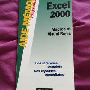 Excel 2000 macros visual basic 