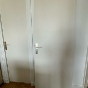 2 portes blanches 202x73cm