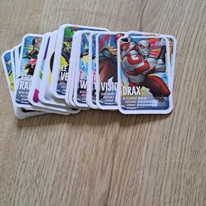 Lot cartes Marvel