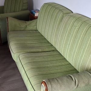 Canapé-lit + fauteuil