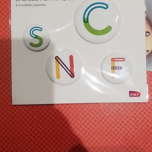 Badges SNCF neuf et officiel collection 