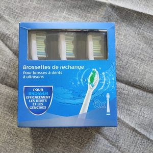 Tête de brosse à dents électrique 