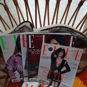 Magazines Elle et Madame Figaro mode