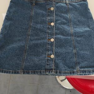 Jupe jeans taille 40