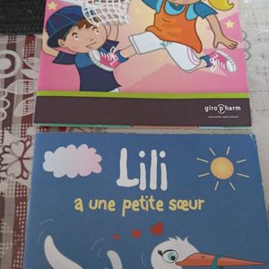 Petit livre Lili offert par la pharmacie 