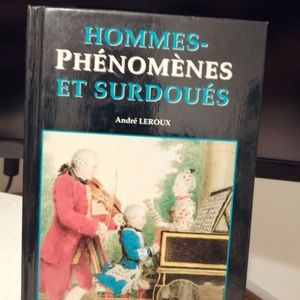 Livre "Hommes - Phénomènes et surdoués"