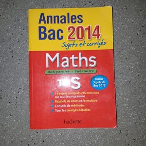 Annales Bac TS Maths 