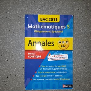 Annales Bac S maths