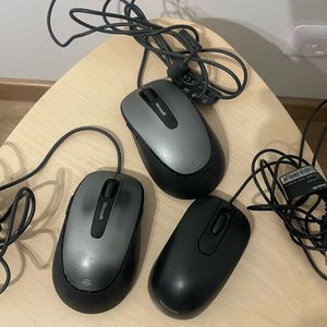 Lot de 3 souris d’ordinateur Microsoft