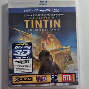 Blu-Ray édition 3D "Les aventures de Tintin" 
