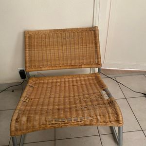 Chaise/fauteuil en osier 