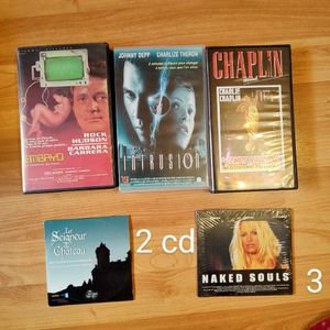 Lot 3 : VHS et CD 