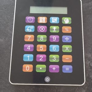 Calculatrice format tablette 