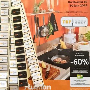 + 130 vignettes Auchan Top Chef