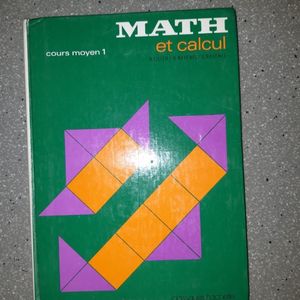 Maths et calcul CM1