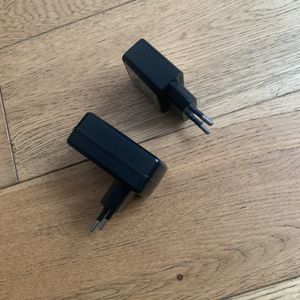 2 têtes de chargeur USB 