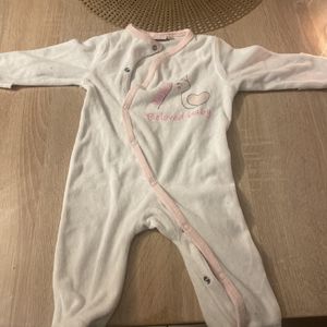 Pyjama velours 3 mois 
