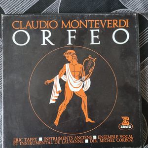 Orfeo Monteverdi 33T 