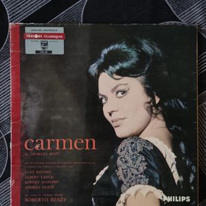 Vinyle 33T Carmen Bizet