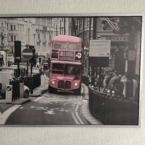 Poster London bus