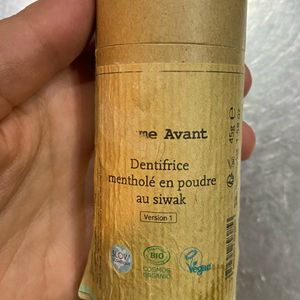 Dentifrice poudre “comme avant”