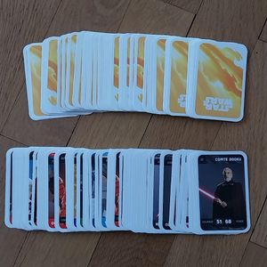 Lot de cartes Star Wars
