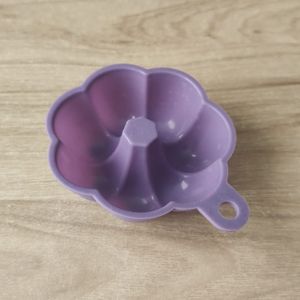 Moule savon/shampoing sec en silicone violet