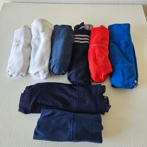 Lot de chaussettes football/rugby