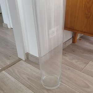 Grand vase en verre 