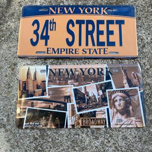 Regeev Plaque métallique New York