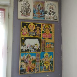 Tableau avec divinité hindouiste