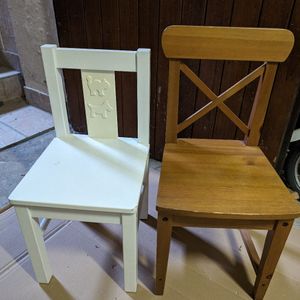 2 chaises enfants 