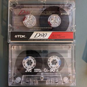 Cassettes audio vierges