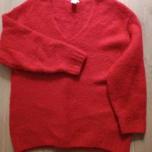 Pull rouge H&M taille 42