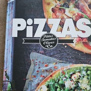 Livre de cuisine sur les pizzas