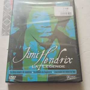 Dvd Jimmy Hendrix la légende 