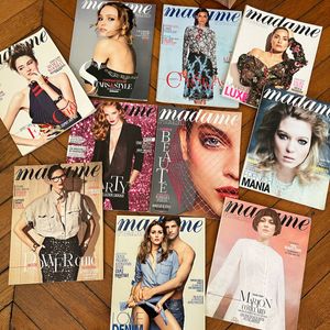Lot de magazines Madame Figaro