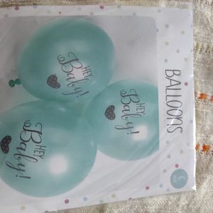 6 Ballons pour  fêter un nouveau né garçon 