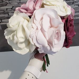 Bouquet fausses roses